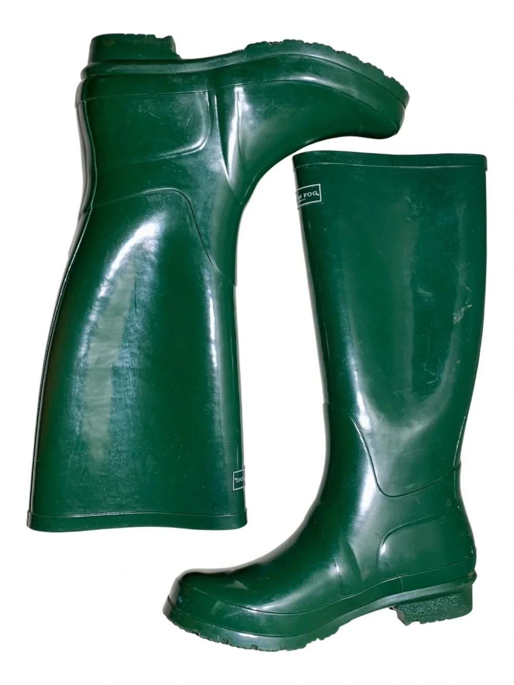 Women’s London Fog Thames Rubber Rain Boots Size 8.5